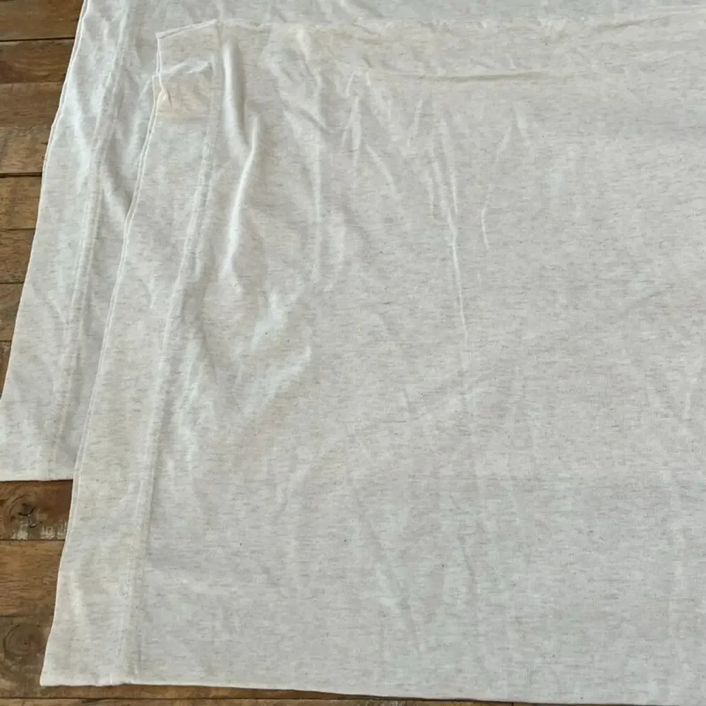 Room Essentials Jersey Pillowcase Set of 2 Cotton Blend Cream Color